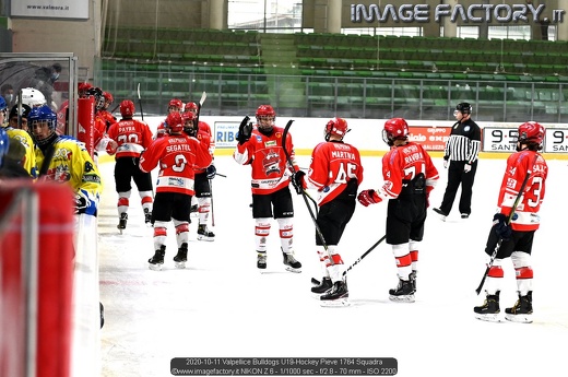 2020-10-11 Valpellice Bulldogs U19-Hockey Pieve 1764 Squadra